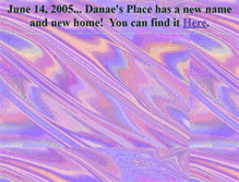 Tablet Screenshot of danae.danawheels.net